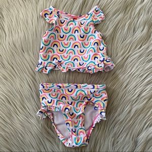 JOE FRESH Rainbow Two Piece Bathing Suit